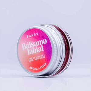 Bálsamo Labial ECO Aroma FRESA con color
