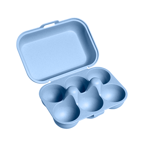 Huevera 6 Huevos Azul